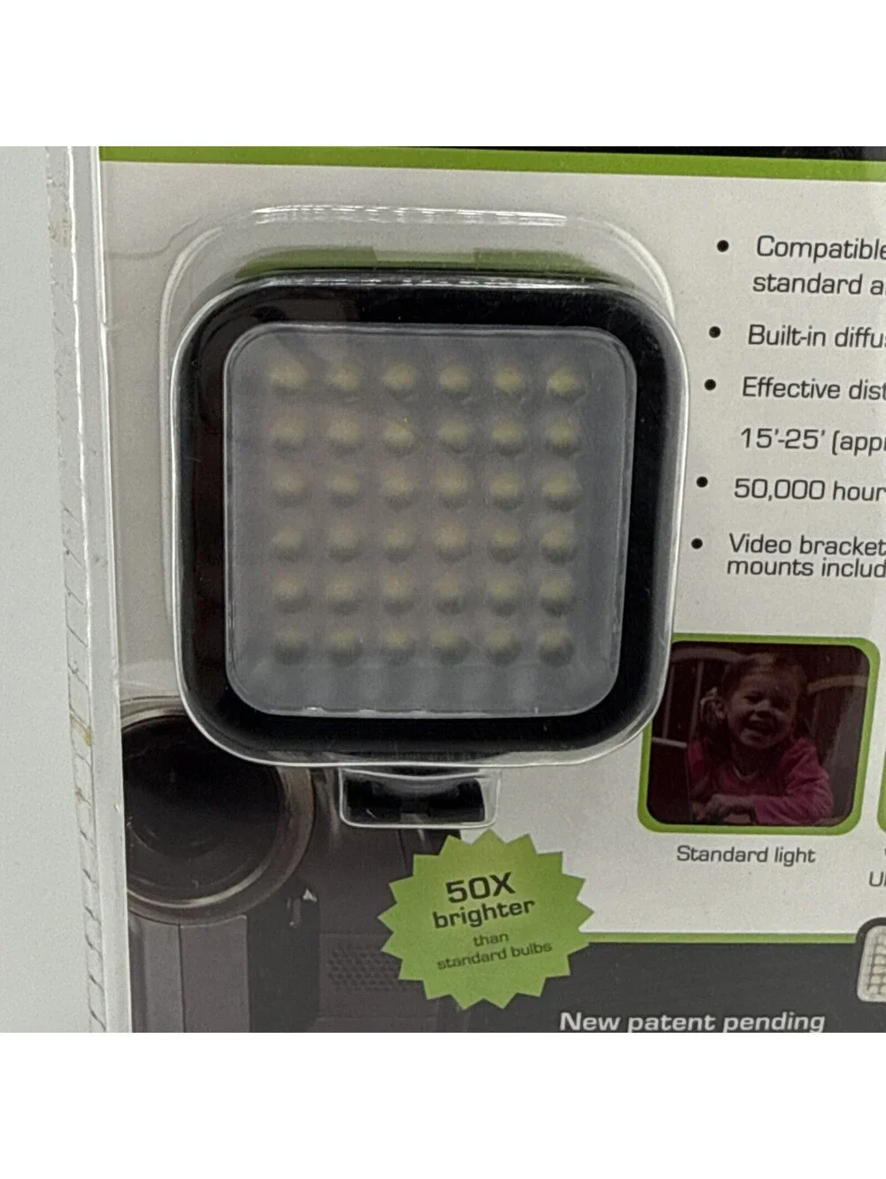 Sima | SL-20LX | Compact | Sealed Vintage Handycam Camcorder Light New Old Stock